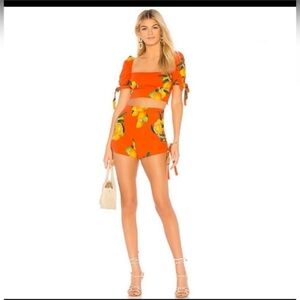 Privacy Please Lemons Shorts Tropical- Small